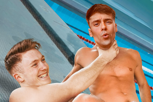 0625. Nile Wilson & Tom Daley; Olympic Training